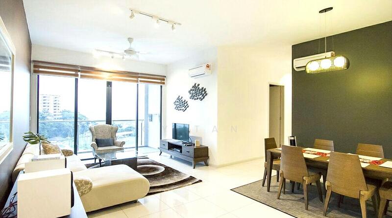 Condominium for Rent at The Address - CY Tan - Living Room - PropertyGuru.com.my