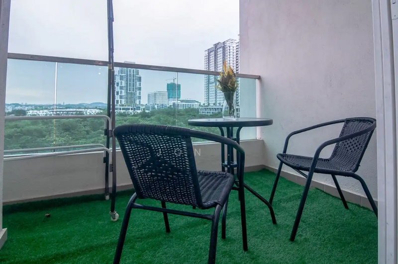 Condominium for Rent at Mutiara Ville - Jon . - Balcony - PropertyGuru.com.my