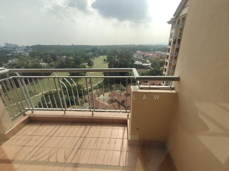 Golf view from balcony