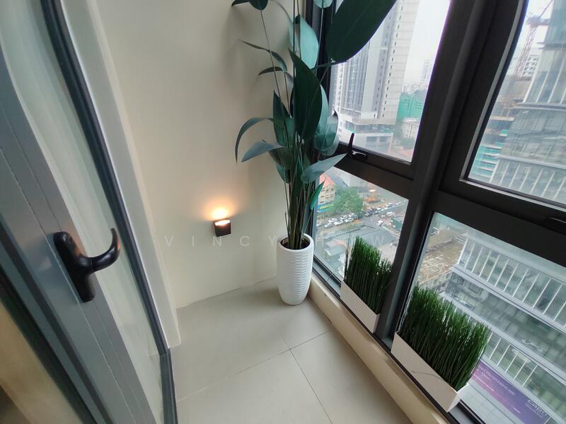 Service Residence for Rent at Tribeca - Vincy How - Balcony - PropertyGuru.com.my