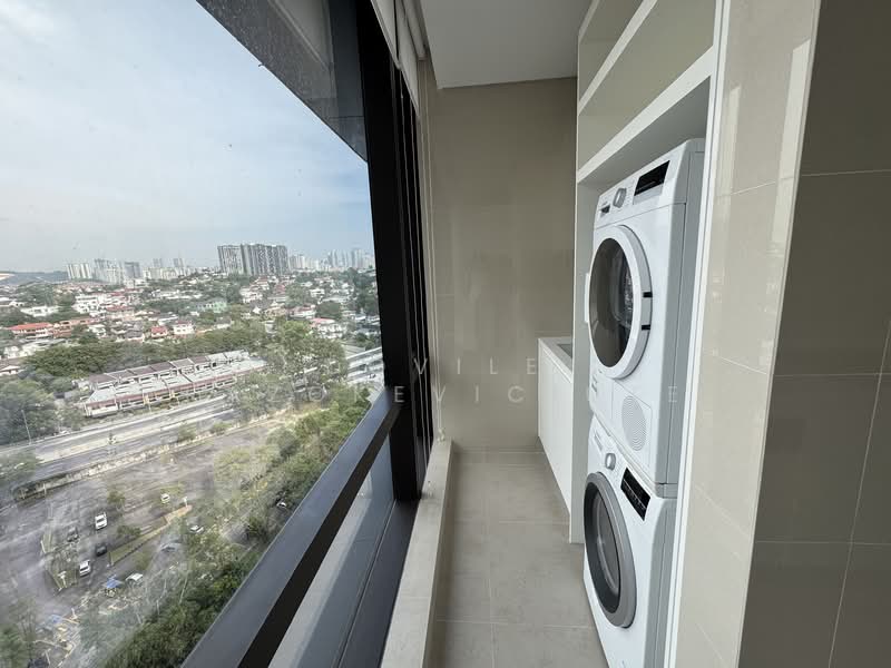 Crown Residences @ Pavilion Damansara Heights untuk Untuk Disewa - RM 28,000 /bulan, Apr 2026 - Balcony - PropertyGuru.com.my