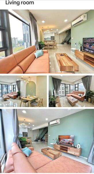 Service Residence for Sale at EkoCheras Service Residences - Candy Soon - Living Room - PropertyGuru.com.my