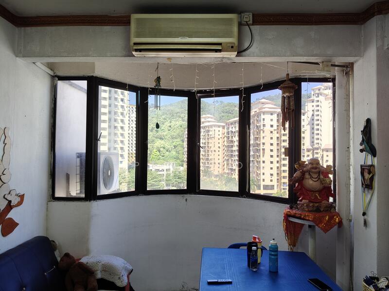 Apartment for Sale at Taman Sri Angsana - Pen Teo - Balcony Demolished As Living Room - PropertyGuru.com.my