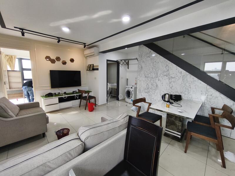 Service Residence for Rent at EkoCheras Service Residences - Antony Wong Teck Seng - Living Room - PropertyGuru.com.my