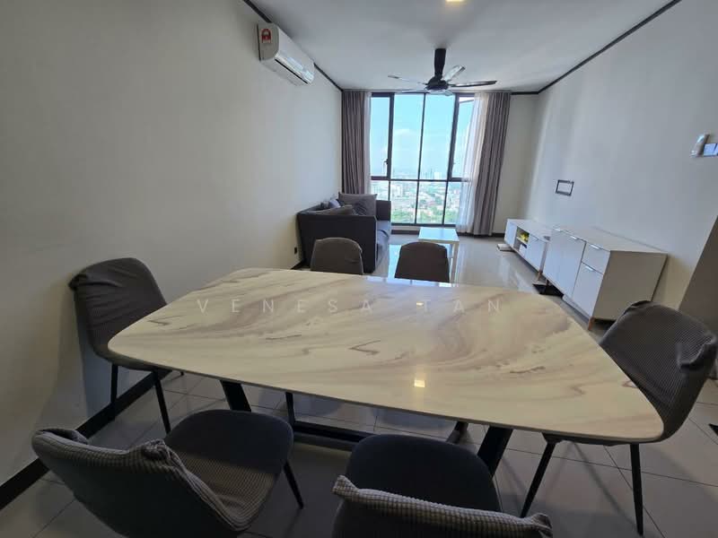 Servis Apartment untuk Disewa di KL Gateway Residences - Venesa Tan - Living Room - PropertyGuru.com.my