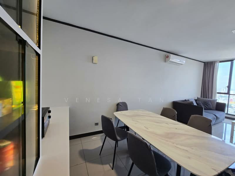Servis Apartment untuk Disewa di KL Gateway Residences - Venesa Tan - Living Room - PropertyGuru.com.my