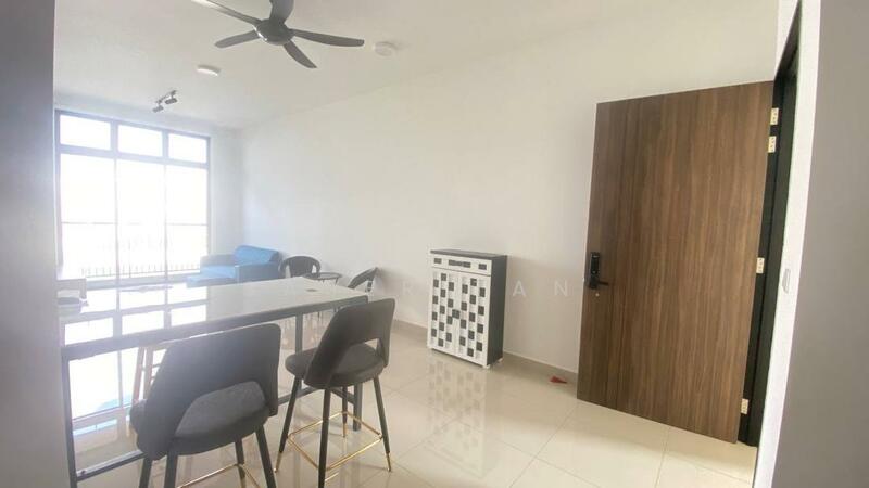 Service Residence for Sale at Twin Tower Residence - SASER TAN. - Living Room - PropertyGuru.com.my