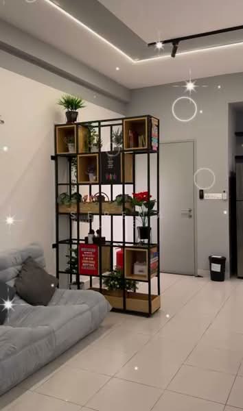 Servis Apartment untuk Disewa di The Netizen - Serena Lee - Living Room - PropertyGuru.com.my