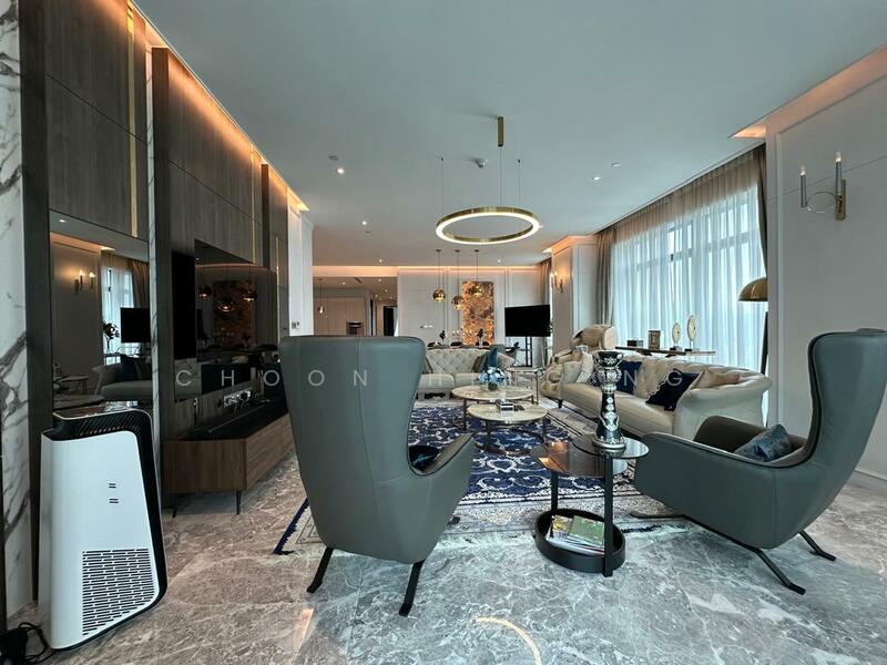 Service Residence for Sale at Four Seasons Place - Choon Hing Ng - Living Room - PropertyGuru.com.my