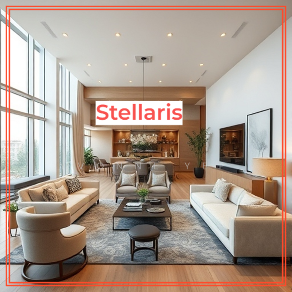 Servis Apartment untuk Dijual di Stellaris @ Riana Dutamas - Yvonne Yep - Living Room - PropertyGuru.com.my