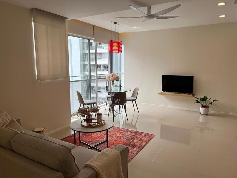 Kediaman Servis untuk Dijual di Verve Suites - Sue Wong - Living Room - PropertyGuru.com.my