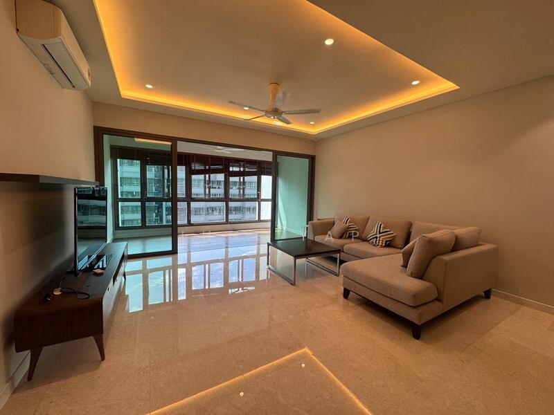 Seni Mont Kiara untuk Untuk Disewa - RM 9,000 /bulan, Feb 2026 - Living Room - PropertyGuru.com.my