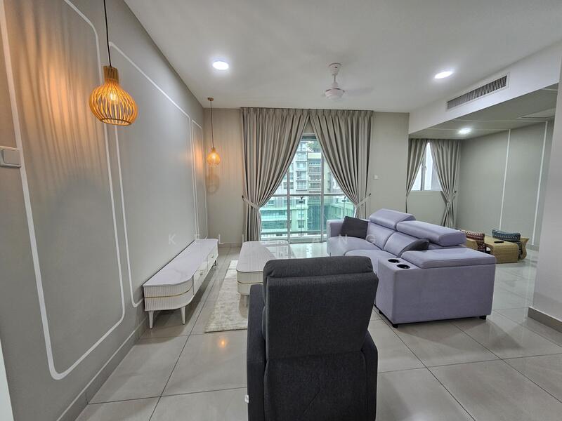 Service Residence for Rent at Park Tower - Kelly Ang - Living Room - PropertyGuru.com.my
