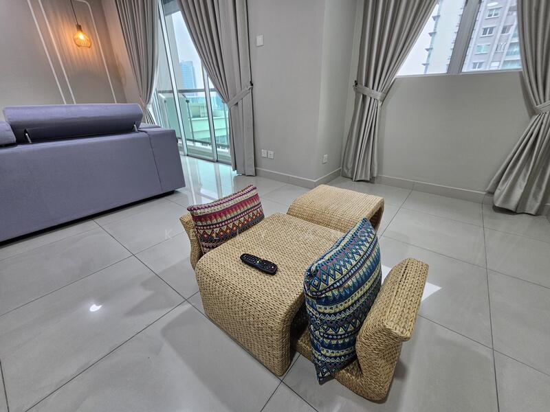 Service Residence for Rent at Park Tower - Kelly Ang - Living Room - PropertyGuru.com.my