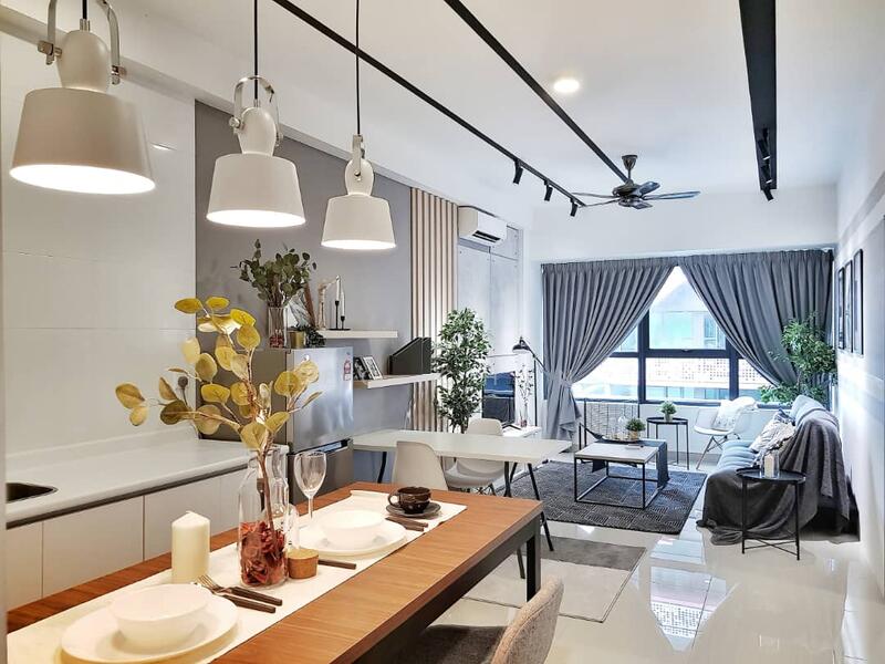 Service Residence for Sale at Arte Plus - Leo Chin - Living Room - PropertyGuru.com.my