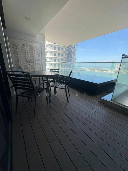 Condominium for Rent at Setia V Residences - Shu Fen - Balcony - PropertyGuru.com.my