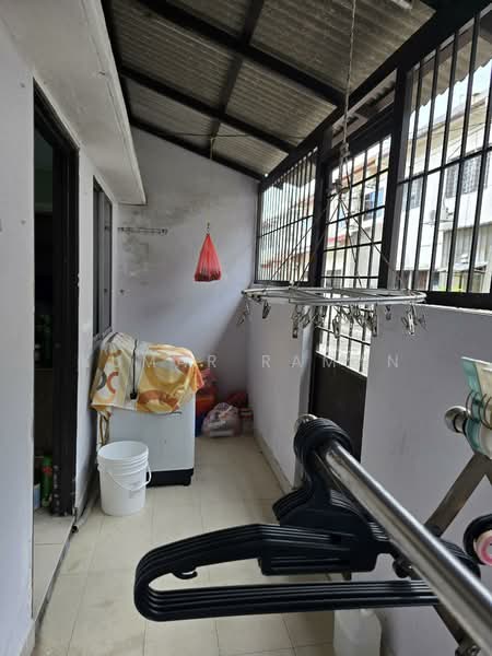 Rumah Teres 2 Tingkat untuk Dijual di Shah Alam (Selangor) - Kumar Raman - Ground Floor - Balcony (Back) - PropertyGuru.com.my