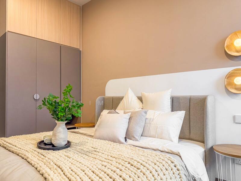 Service Residence for Rent at Met 1 Residences - Kim Ling - Master Bedroom - PropertyGuru.com.my