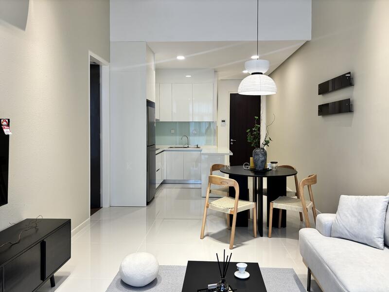 Met 1 Residences untuk Untuk Disewa - RM 2,900 /bulan, Mac 2026 - Living Hall - PropertyGuru.com.my
