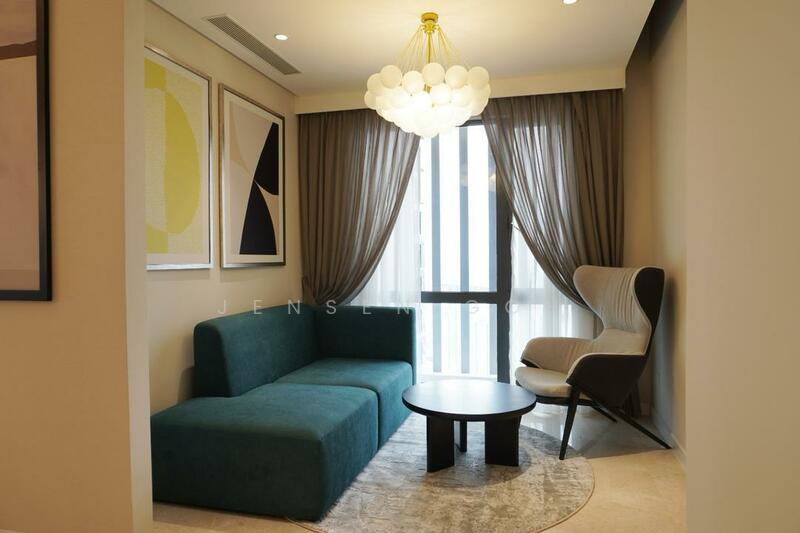 Service Residence for Rent at The Astaka @ 1 Bukit Senyum - Jensen Goh - Living Room - PropertyGuru.com.my