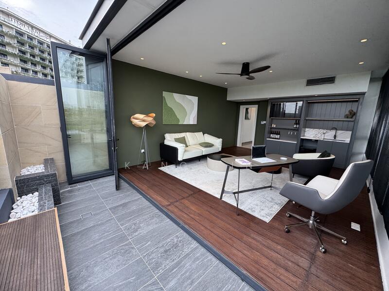 Cluster House for Sale in Forest City (Gelang Patah) - Kang Bin - Living Room - PropertyGuru.com.my