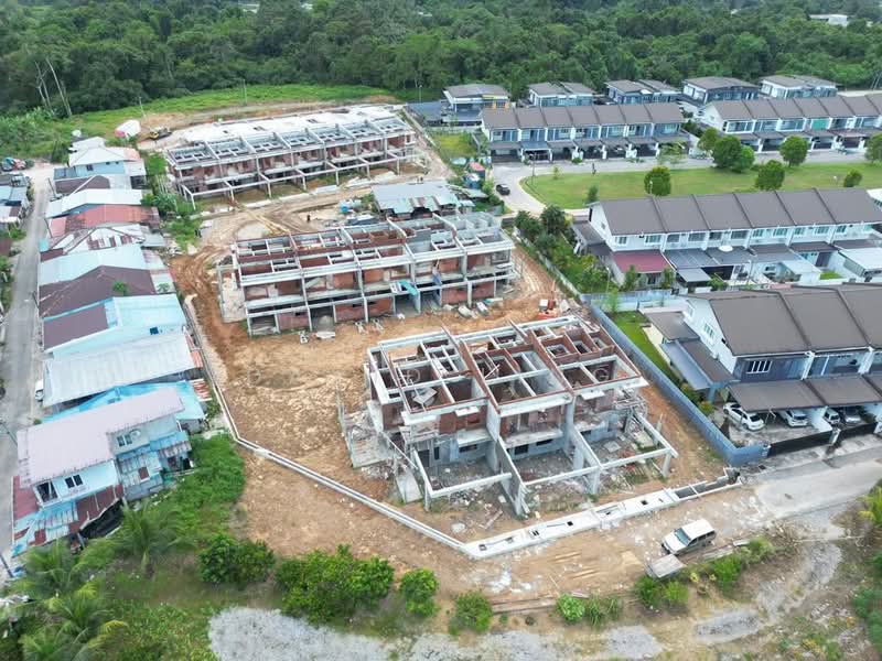 2-storey Terraced House for Sale in Kuching (Sarawak) - David Ling - Exterior - PropertyGuru.com.my