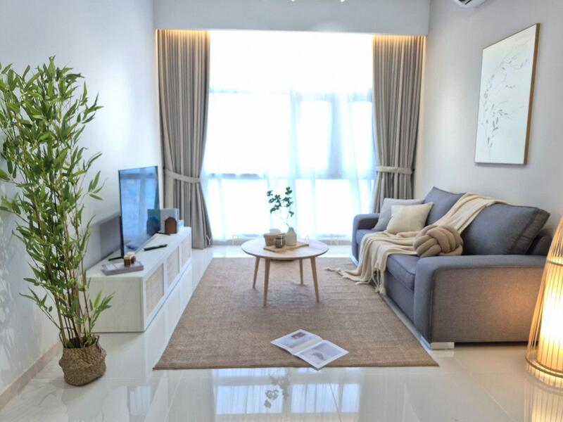Met 1 Residences untuk Untuk Disewa - RM 4,000 /bulan, Mac 2026 - Living Room - PropertyGuru.com.my