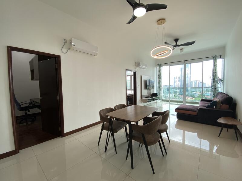 Servis Apartment untuk Disewa di Paragon Suites @ CIQ - Liza Leong - Living Room - PropertyGuru.com.my