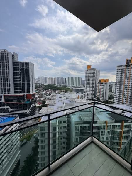 Service Residence for Sale at Bloomsvale Menara Vista Petaling - Loh KC - Balcony - PropertyGuru.com.my