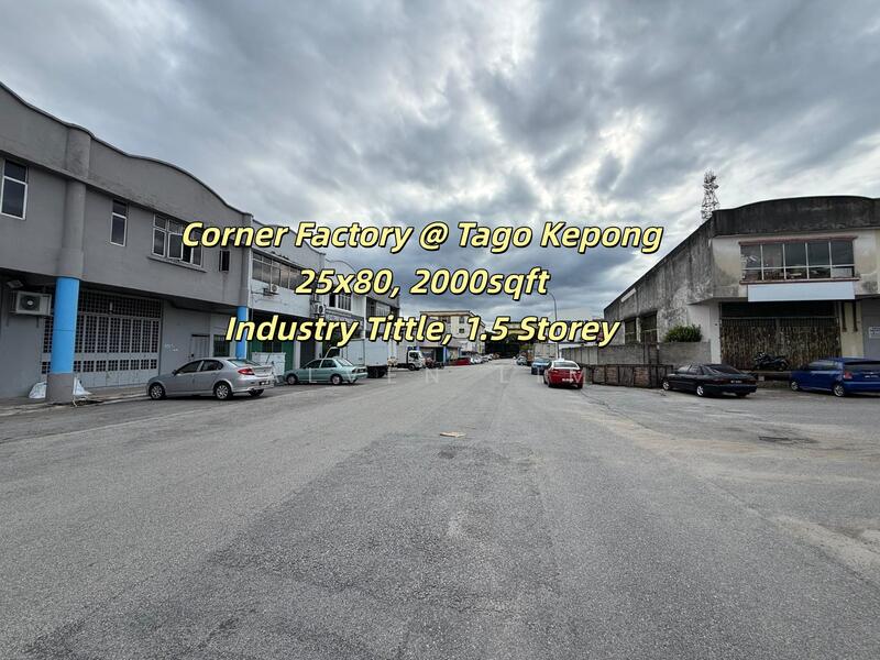 Tago Kepong Corner Factory, 1.5 Storey, 50x80, KIP, SD 5, Sri Edaran, Sri Ehsan untuk Untuk Dijual - RM 3,900,000, Feb 2026 - Exterior - PropertyGuru.com.my