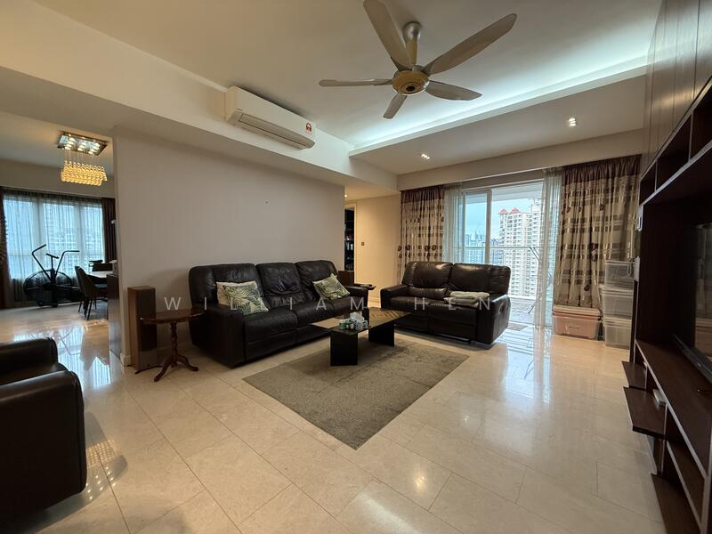 Condominium for Sale at Tiffani Kiara - William Heng - Living Room - PropertyGuru.com.my