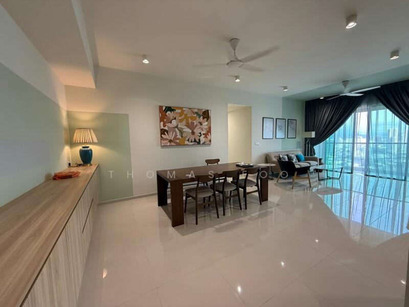 Service Residence for Rent at Residensi Solaris Parq - Thomas Foo - Living Room - PropertyGuru.com.my
