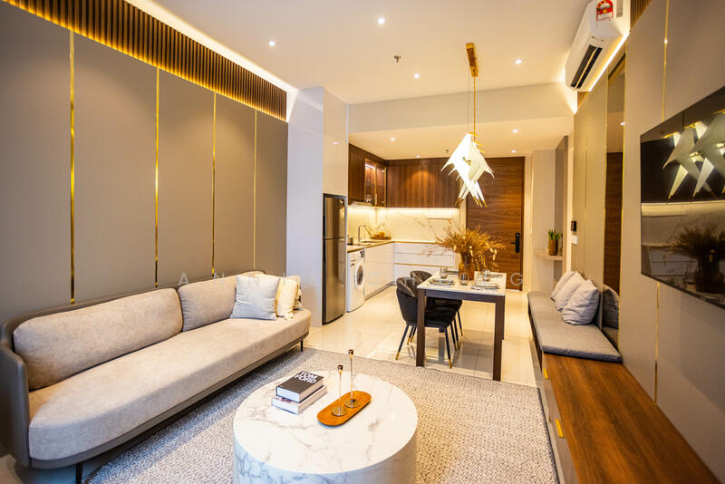 Service Residence for Sale at Golden Crown Residence - Annie Chong - Living Room - PropertyGuru.com.my