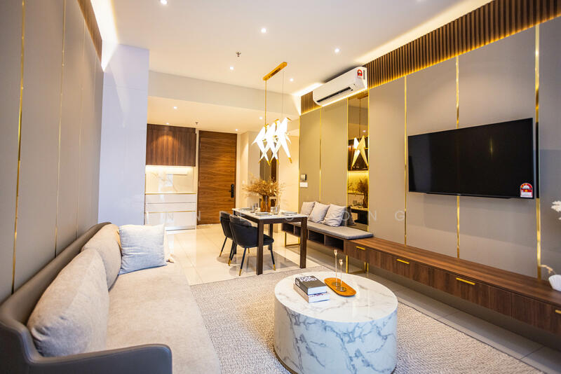 Service Residence for Sale at Golden Crown Residence - Annie Chong - Living Room - PropertyGuru.com.my