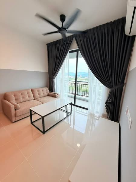 Servis Apartment untuk Disewa di Baron Residence @ Lake City - Bowie Liao - Living Room - PropertyGuru.com.my