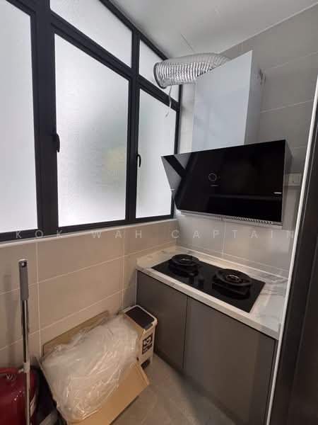 Kediaman Servis untuk Disewa di B11 Parkland Residence - Kok Wah Captain - Kitchen - PropertyGuru.com.my