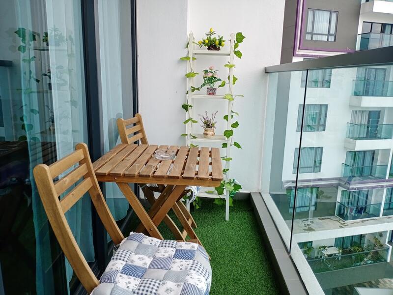 Service Residence for Sale at Service Residence @ Landmark Residence 1 - Tony YY - Balcony - PropertyGuru.com.my