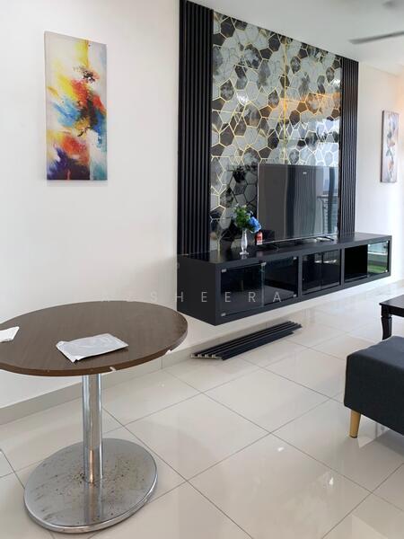 Condominium for Rent at Vivo Residential Suites - Mazsheera . - Living Room - PropertyGuru.com.my