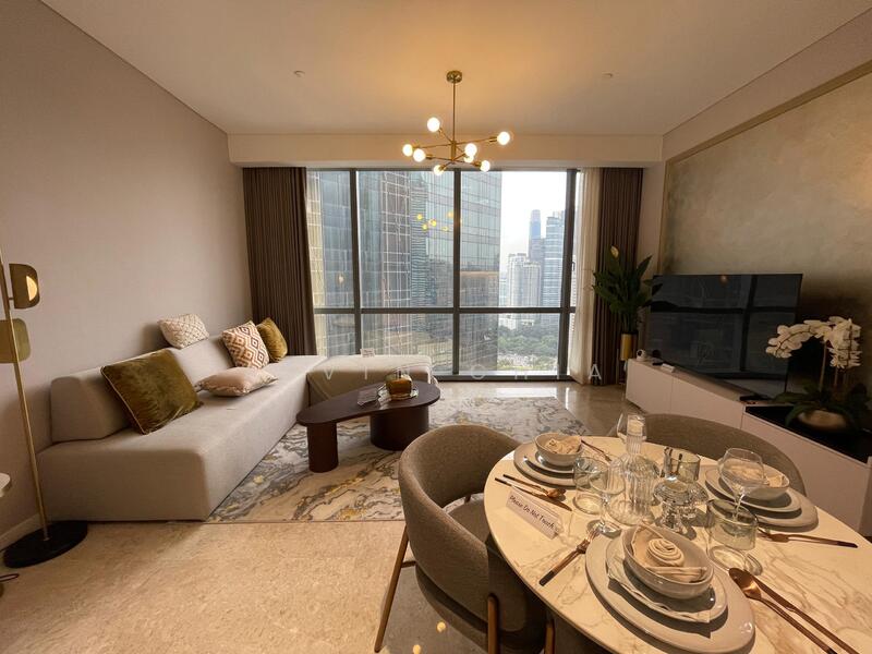 SO Sofitel Kuala Lumpur Residences untuk Untuk Disewa - RM 10,000 /bulan, Mac 2026 - Living Room - PropertyGuru.com.my
