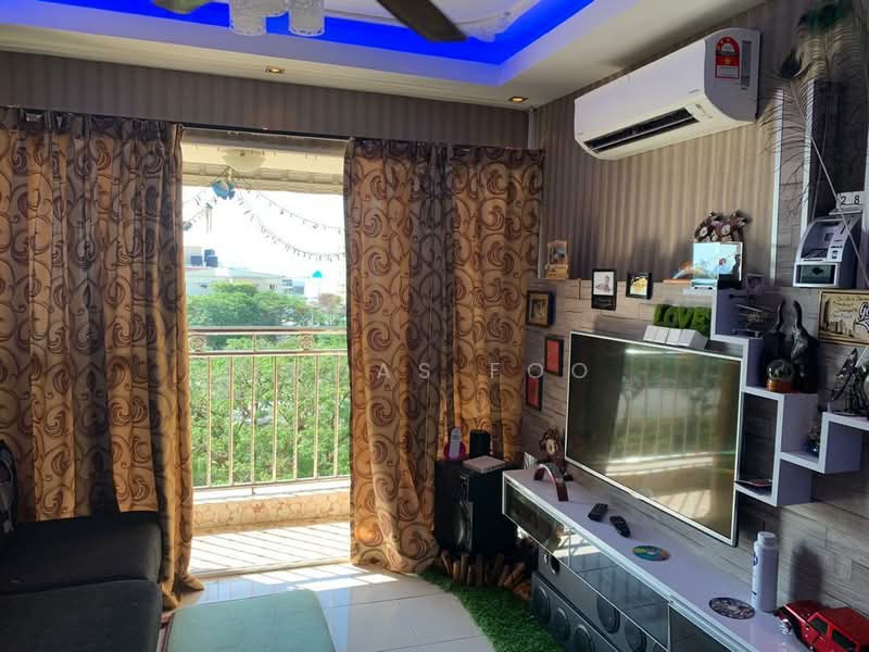 Kondominium untuk Disewa di Serina Bay - Lucas Foo - Living Room - PropertyGuru.com.my