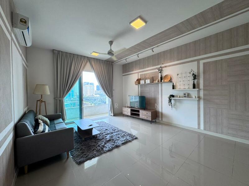 Condominium for Sale at Scenaria @ North Kiara Hills - Valerie Ng - Living Room - PropertyGuru.com.my