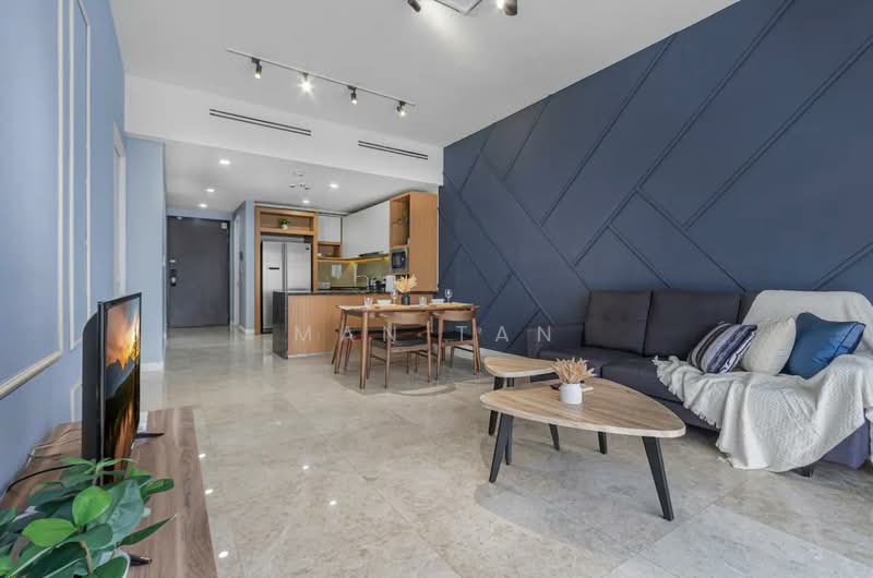 Service Residence for Rent at Anggun Residences - Man Tan - Living Room - PropertyGuru.com.my