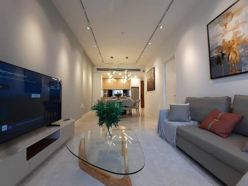 Service Residence for Rent at TRX Residences - Aden Tai - Living Room - PropertyGuru.com.my