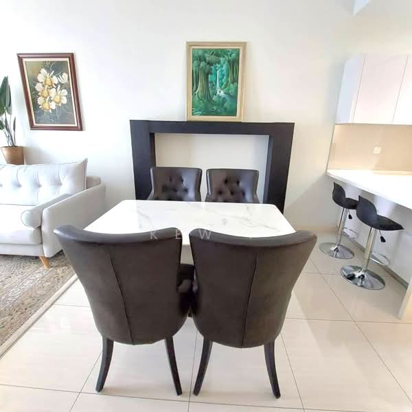 Service Residence for Rent at The Elements - Kew . - Living Room - PropertyGuru.com.my