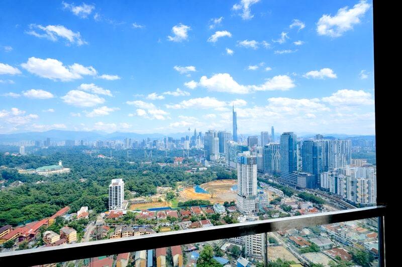 Balcony View- City Skyline (Morning Sun)