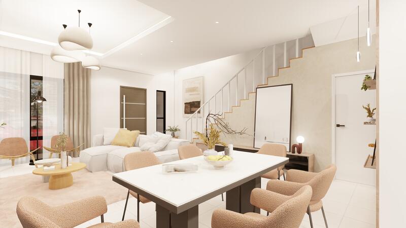 2-storey Terraced House for Sale in Serian (Sarawak) - Leslie Loi - Living Room - PropertyGuru.com.my