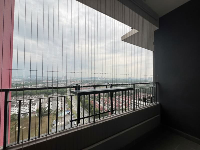 D'Aman Residences @ Puchong untuk Untuk Disewa - RM 1,600 /bulan, Mac 2026 - Balcony - PropertyGuru.com.my