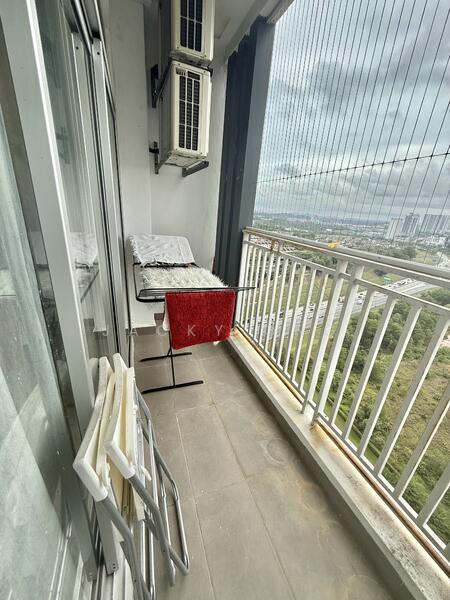 Service Residence for Rent at Centra Residences - Jacky Ong - Balcony - PropertyGuru.com.my