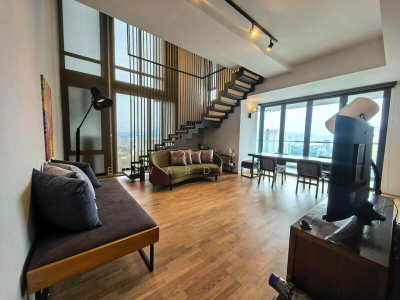 Condominium for Rent at Twy Duplex Condos - Edward Yap - Living Room - PropertyGuru.com.my