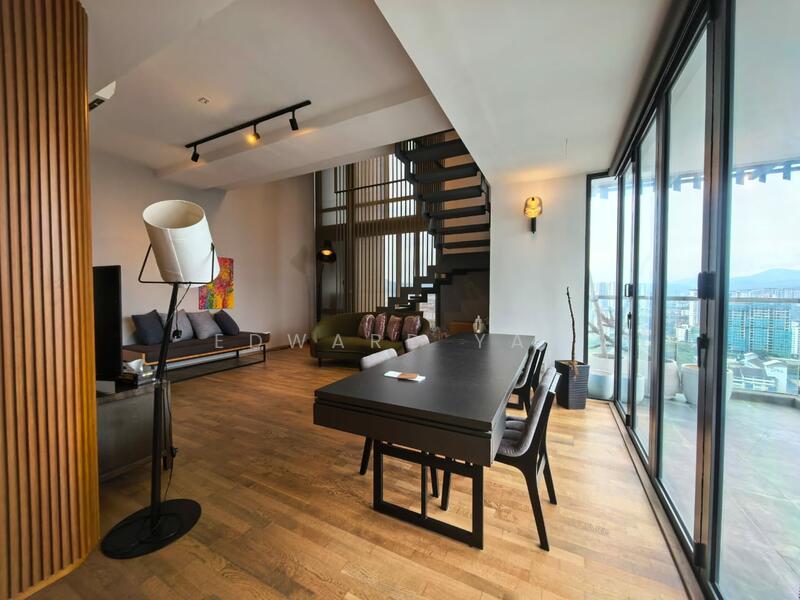 Condominium for Rent at Twy Duplex Condos - Edward Yap - Living Room - PropertyGuru.com.my